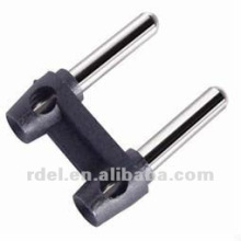 fiche d&#39;alimentation européenne / PINCE CREUSE VDE KONTUREN PLUG INSERTS / 2-PIN GERMANY INSERT PLUG / creux 10 / 16a European Plug Insert